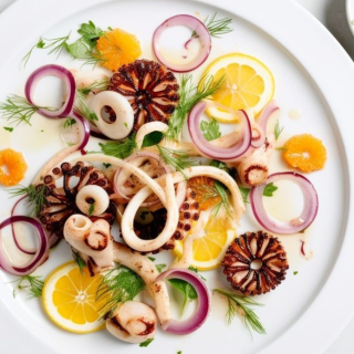 This Octopus Salad with Fennel and Orange Is the Mediterranean on a Plate