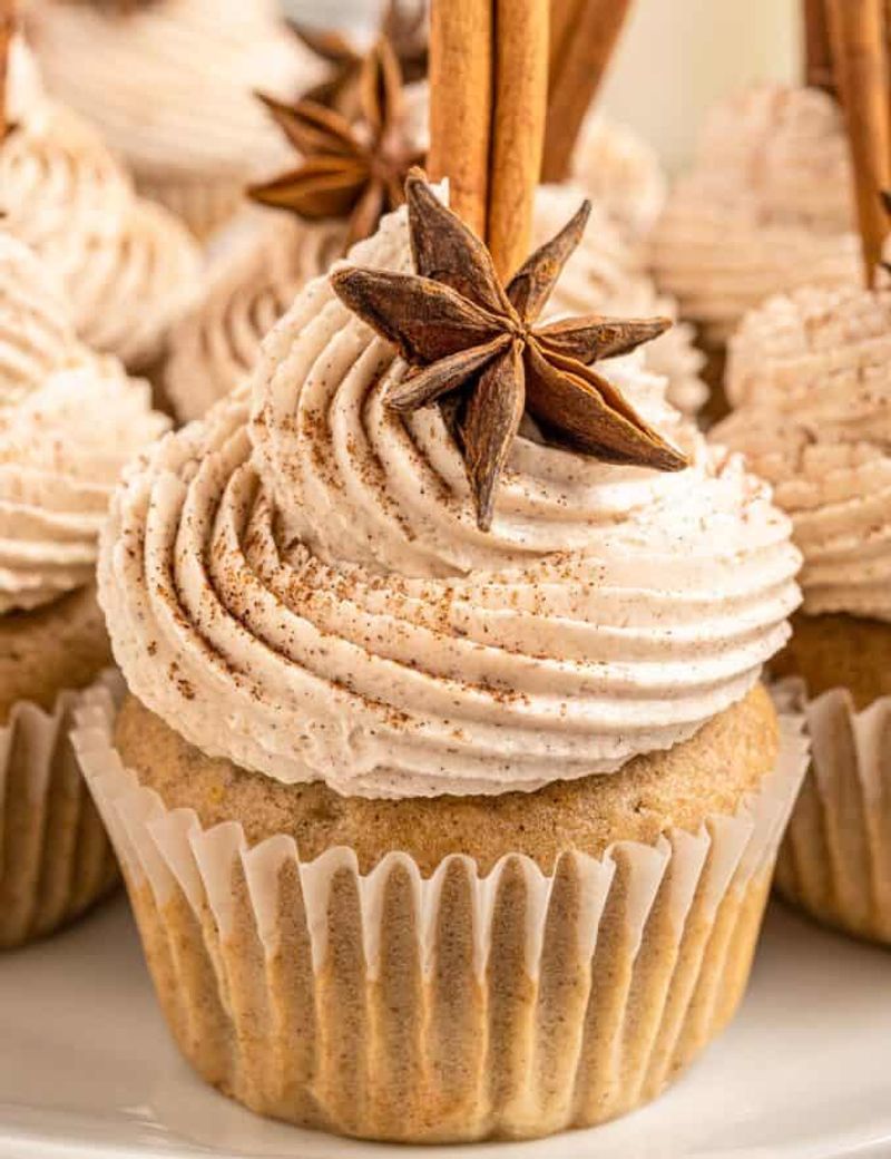 Chai-Spiced Cupcakes