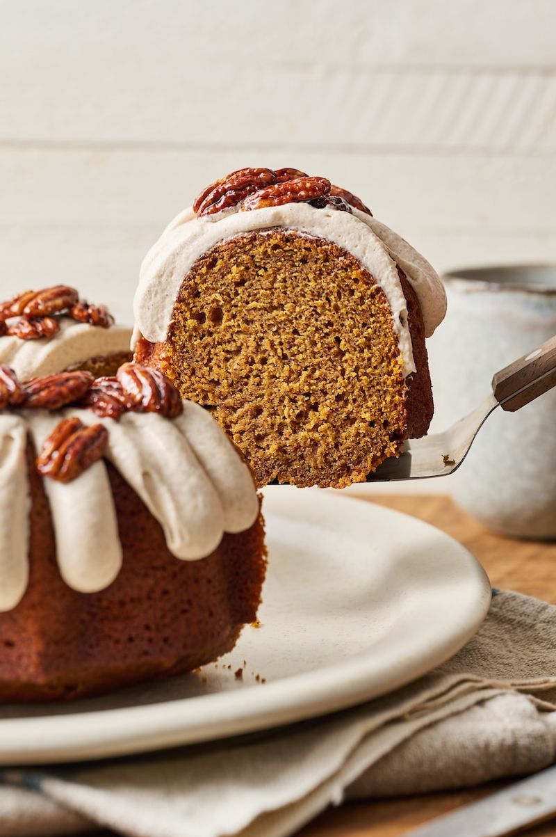 Pumpkin Tiramisu Bundt Cake