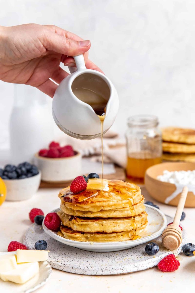 Cottage Cheese Pancakes