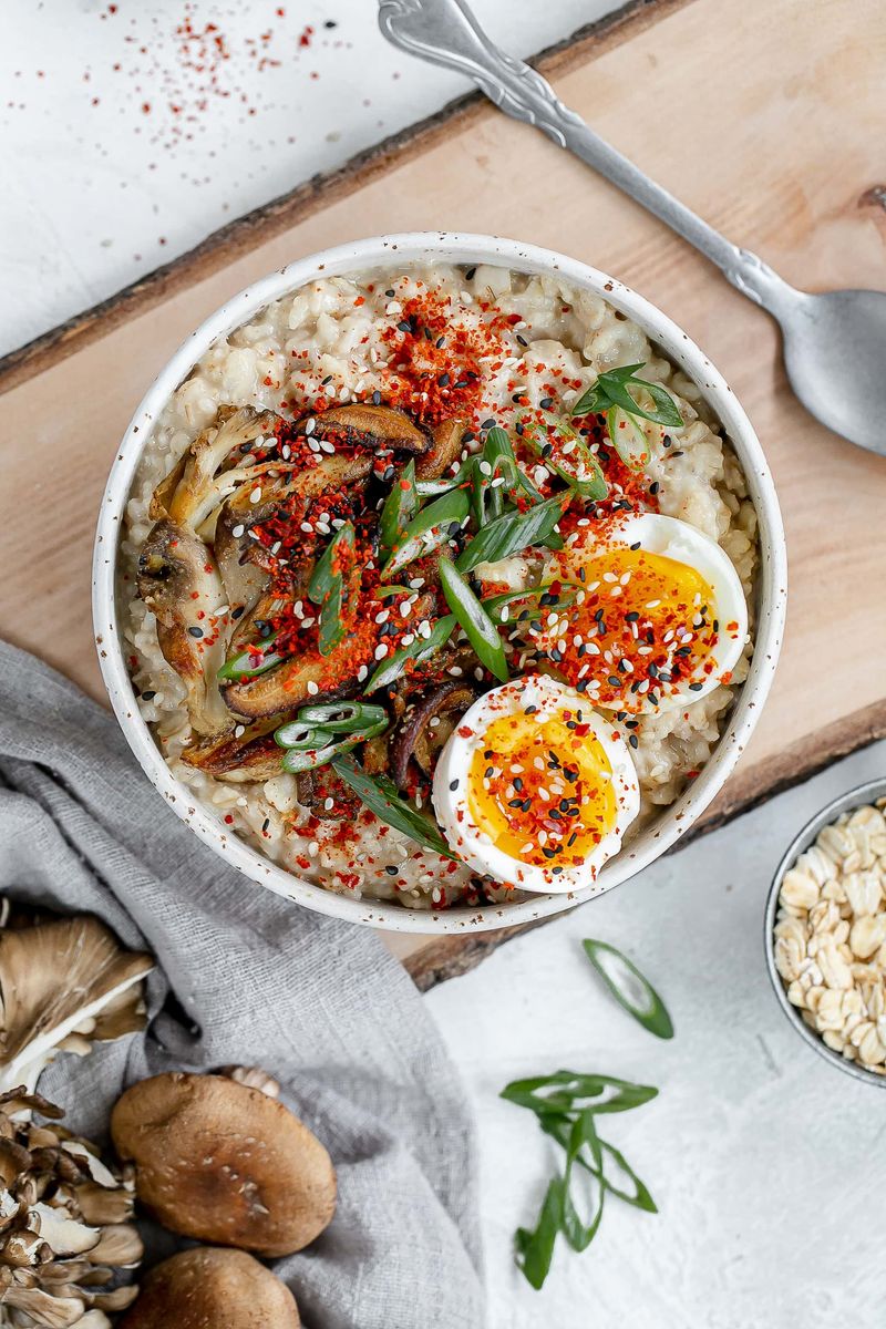Savory Miso Mushroom Oats