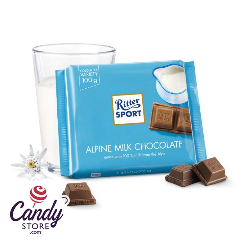 Ritter Sport Alpine Milk Chocolate