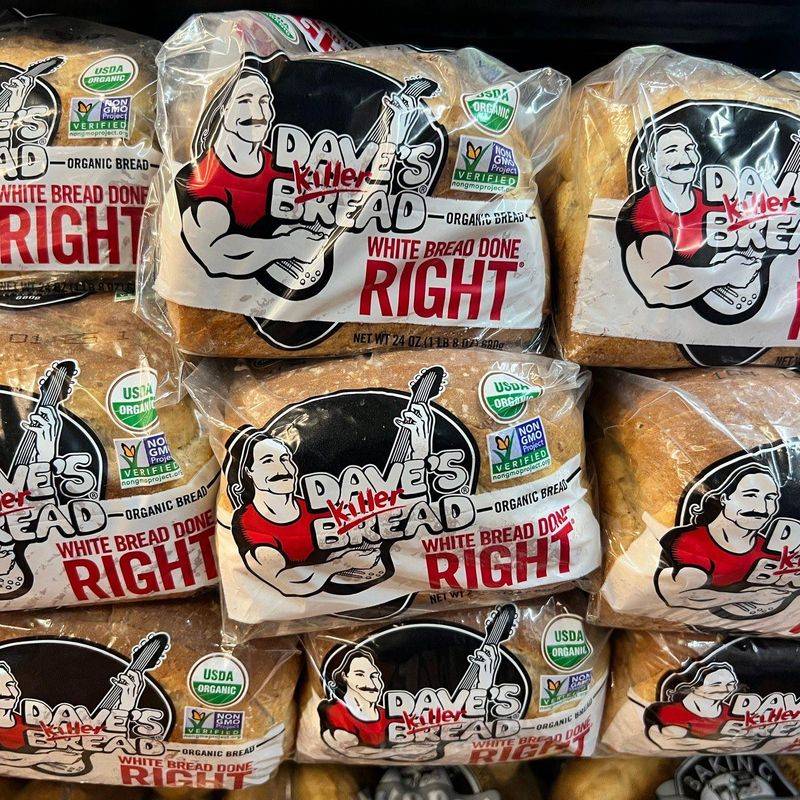 Top: Dave’s Killer Bread – White Bread Done Right