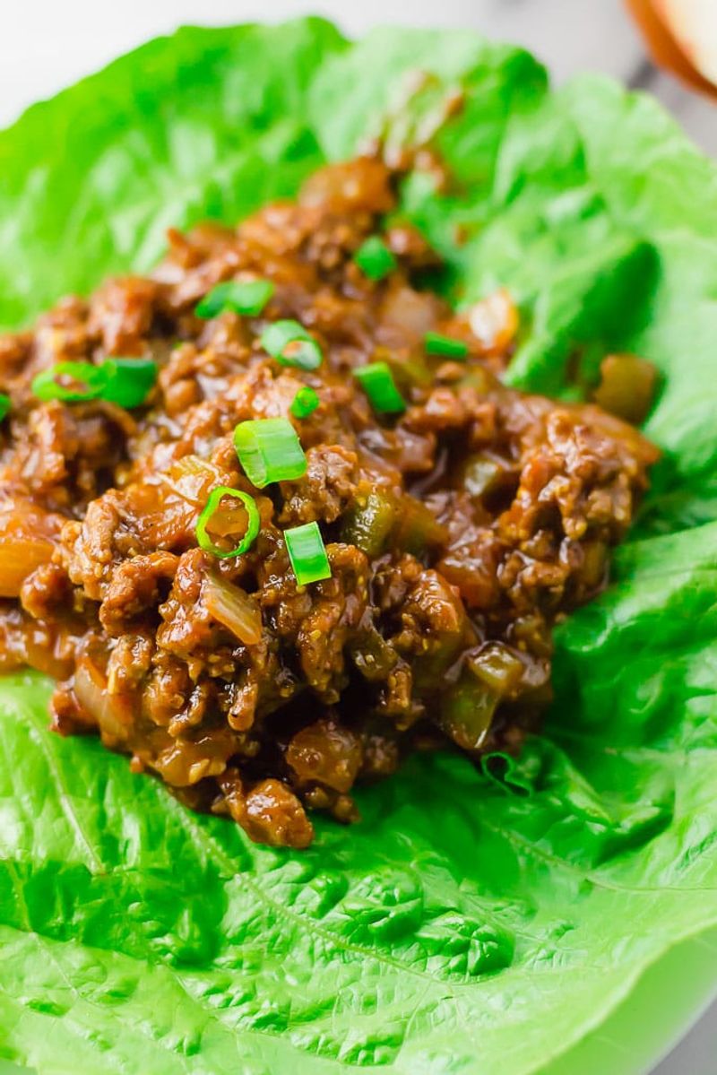Sloppy Joe Lettuce Wraps