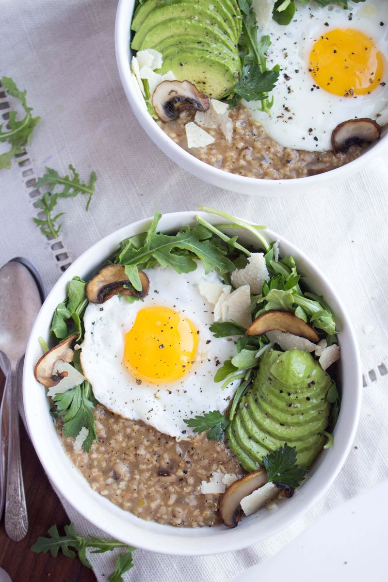 Avocado & Everything Bagel Oats