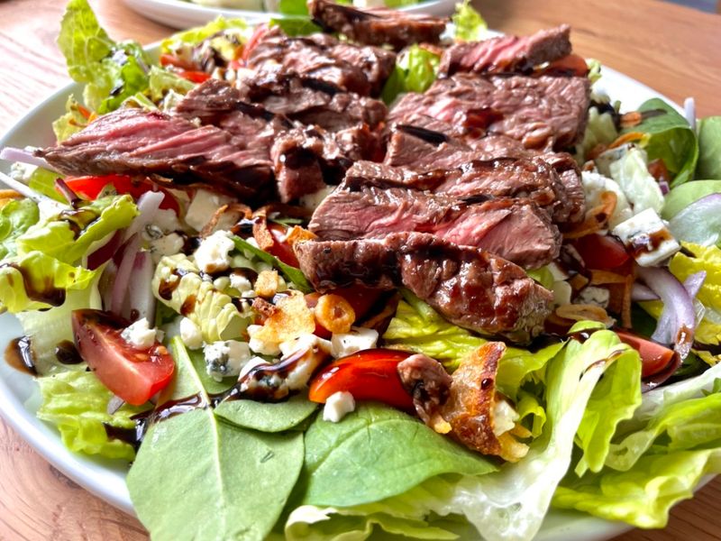 Steak and Blue Cheese Salad