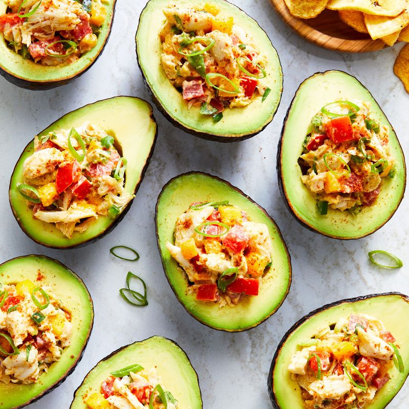 Crab-Stuffed Avocado