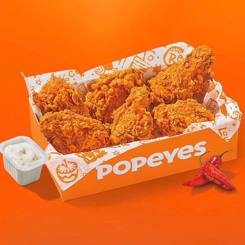 USA: Popeyes Ghost Pepper Wings