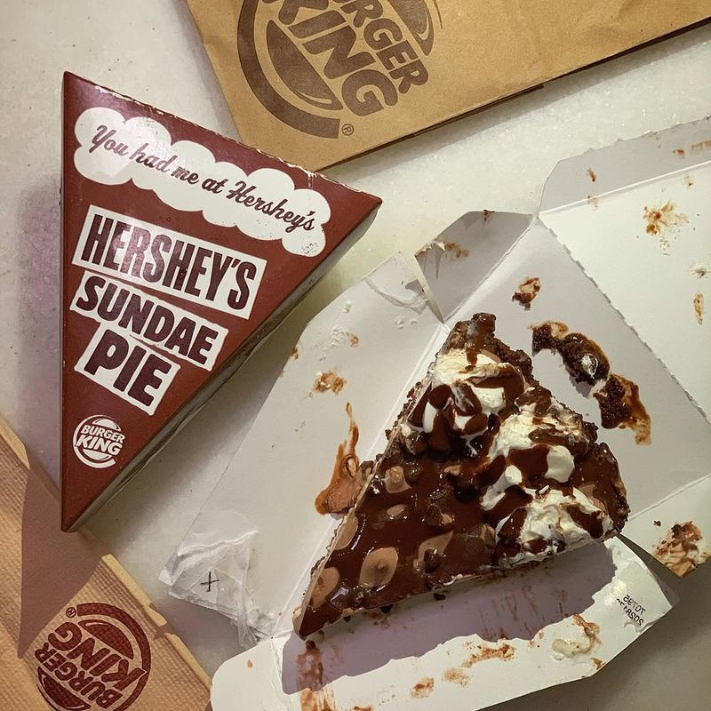 USA: Burger King’s Hershey’s Sundae Pie