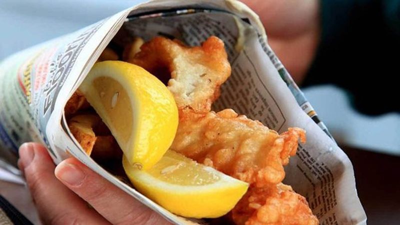 Anything Served in a Newspaper