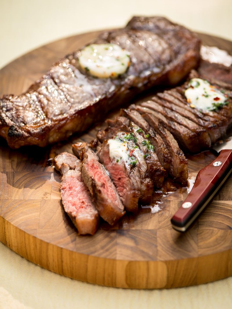 Cutting Meat Right After Cooking