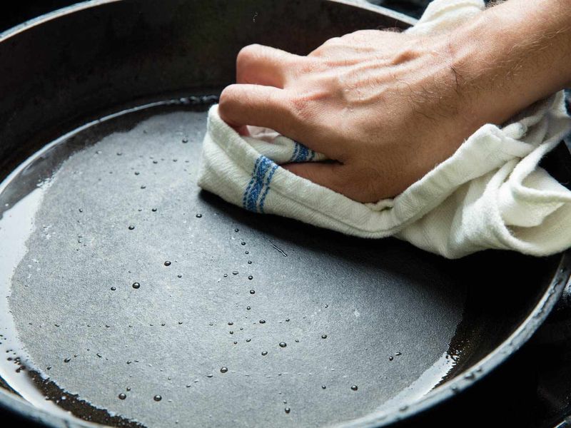 Cooking with Wet Cookware