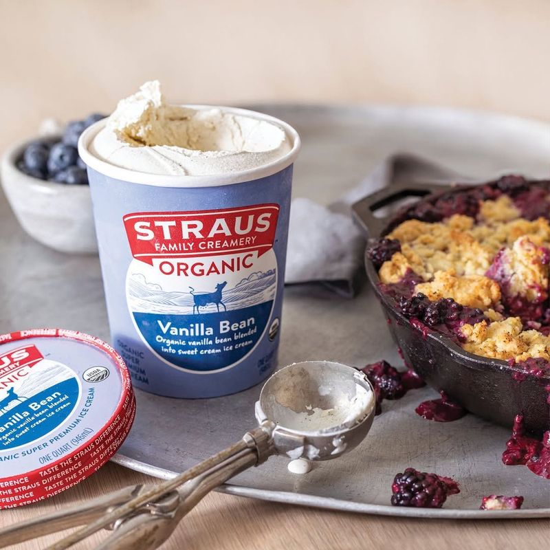 Straus Family Creamery Organic Vanilla Bean