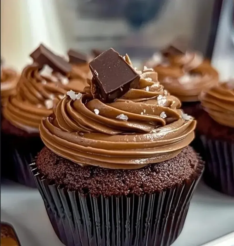 Decadent Chocolate Fudge Cupcakes