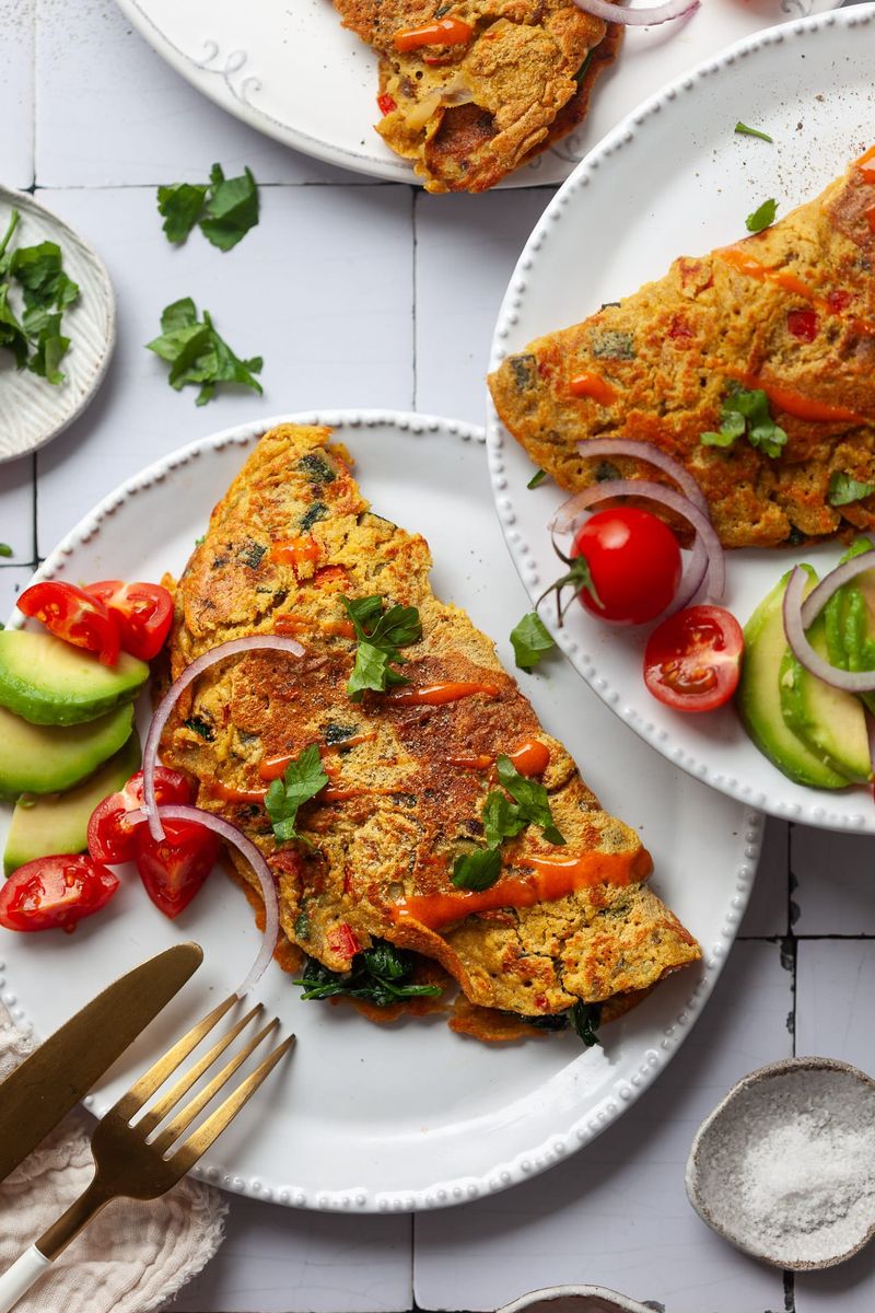 Chickpea Omelette