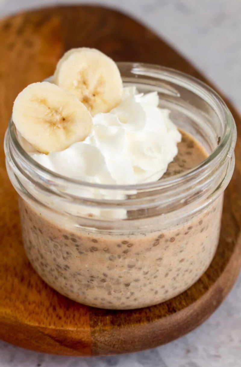Banana Bread Chia Pudding
