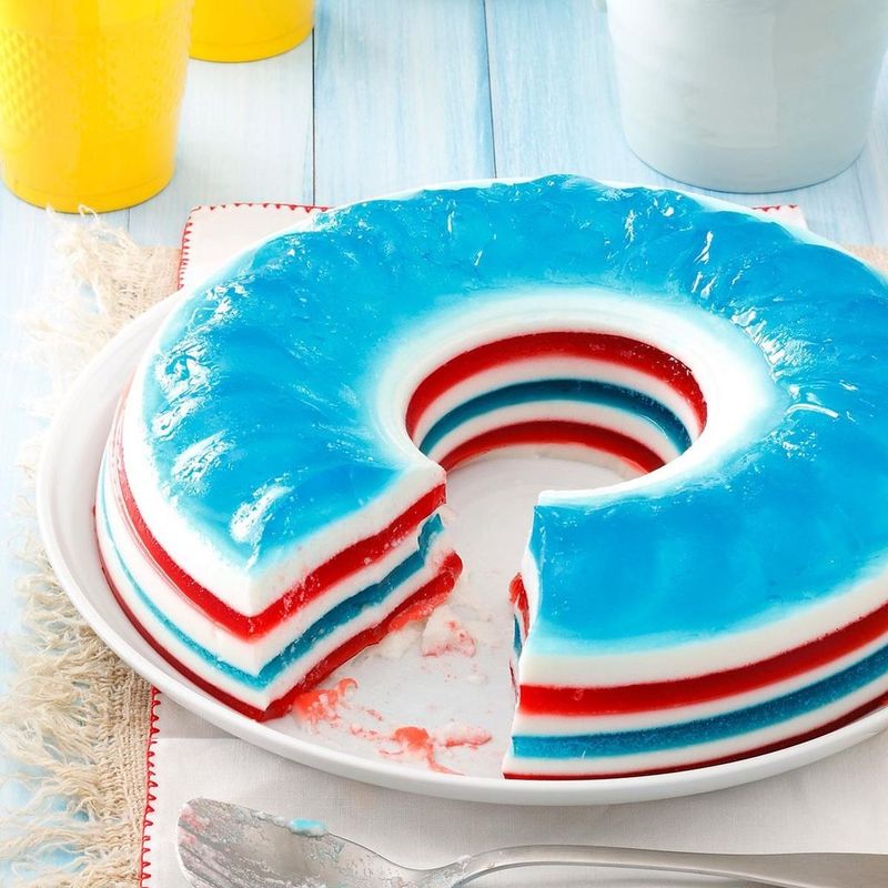Bright Blue Jell-O