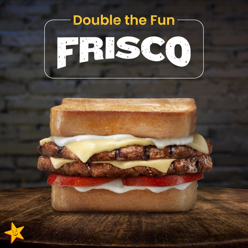 WORSE: Hardee's Double Frisco Burger