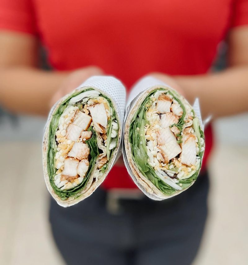 Grilled Chicken Cool Wrap