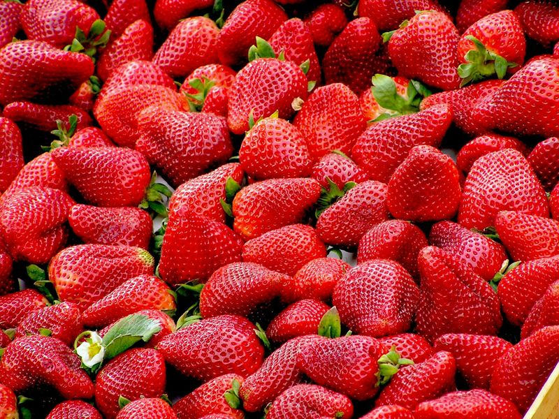 Strawberries: Hulling from the Bottom