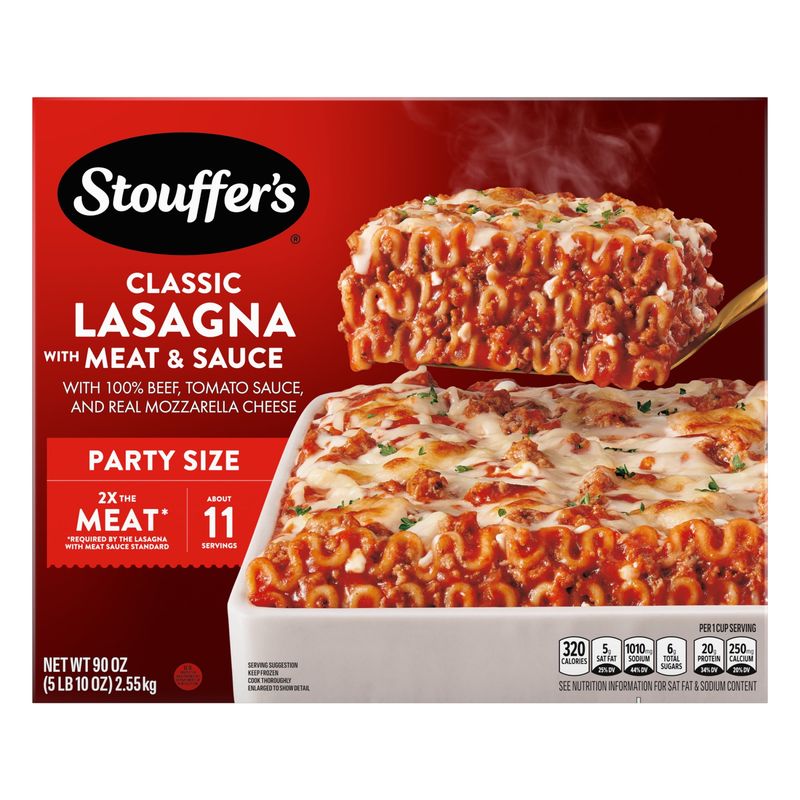 Stouffer's Lasagna with Meat & Sauce