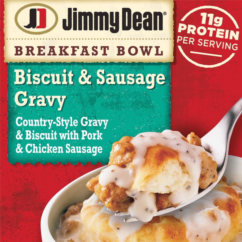 Biscuit & Sausage Gravy Breakfast Bowl