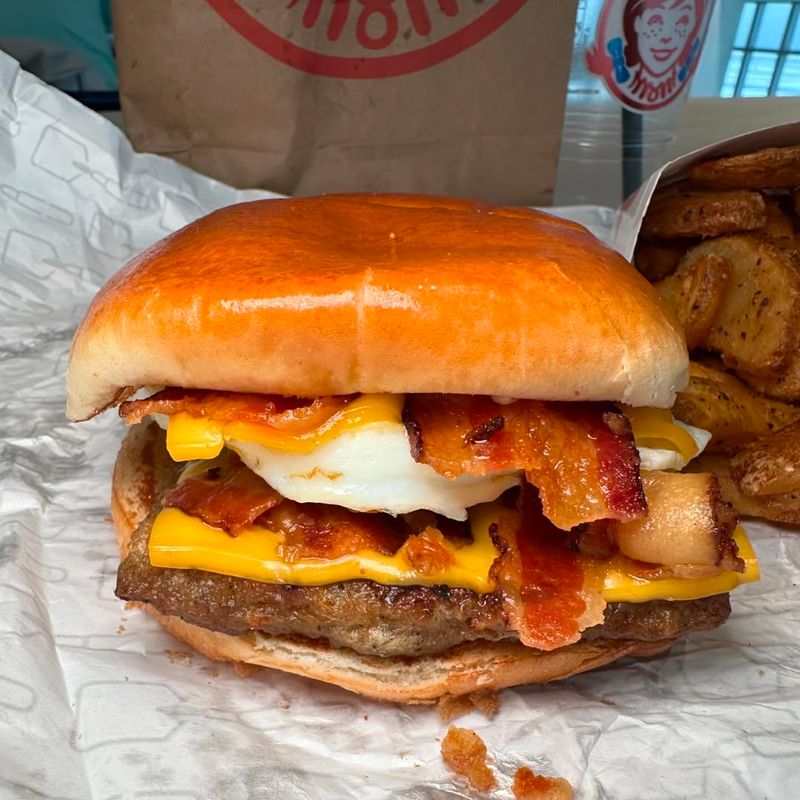 Wendy's Breakfast Baconator
