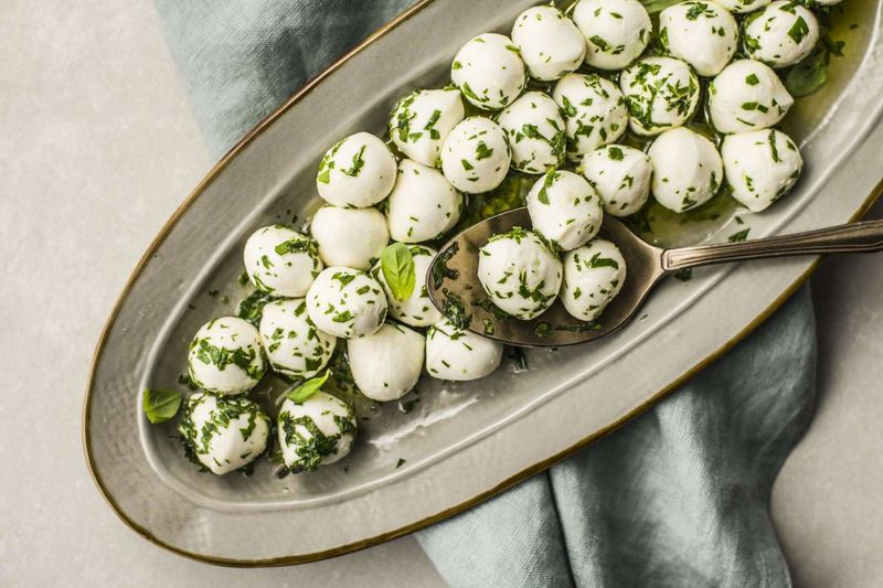 Fresh Mozzarella or Swiss Cheese