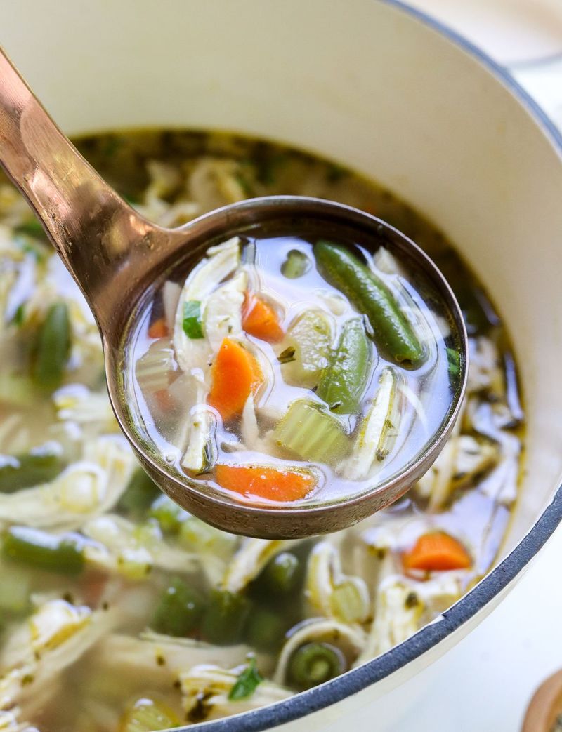 Vegetable Soup Without Spices