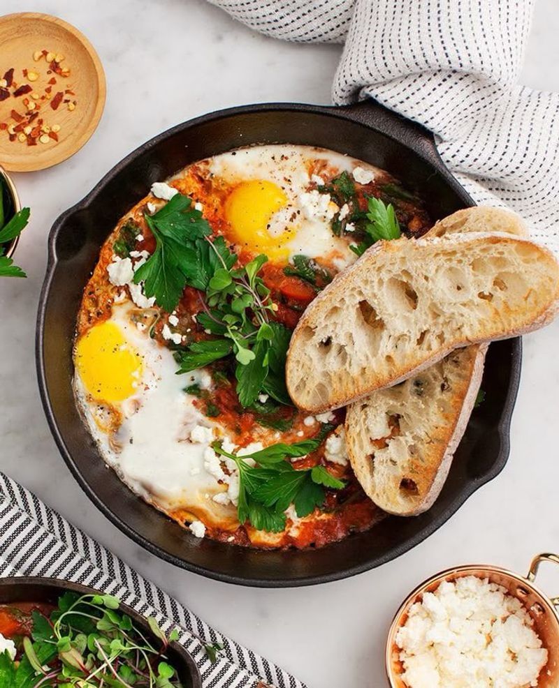 Shakshuka, Eggs Benedict, or Unique Brunch Options