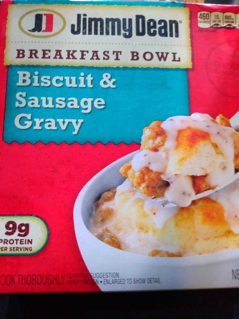 Jimmy Dean Biscuit & Sausage Gravy Breakfast Bowl