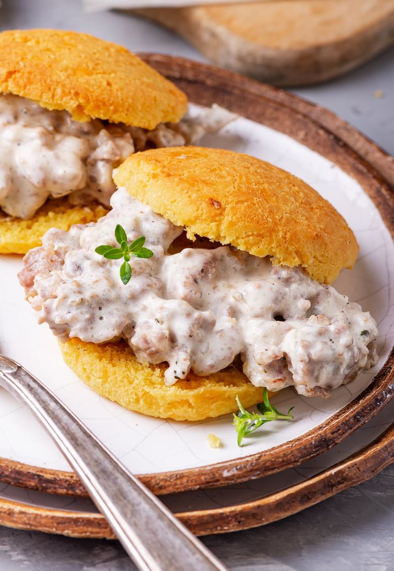 Keto Biscuits & Gravy