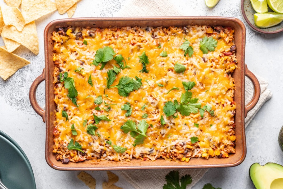Turkey Taco Casserole 
