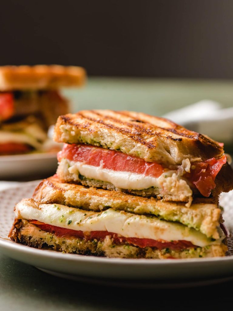 Caprese Panini with Pesto