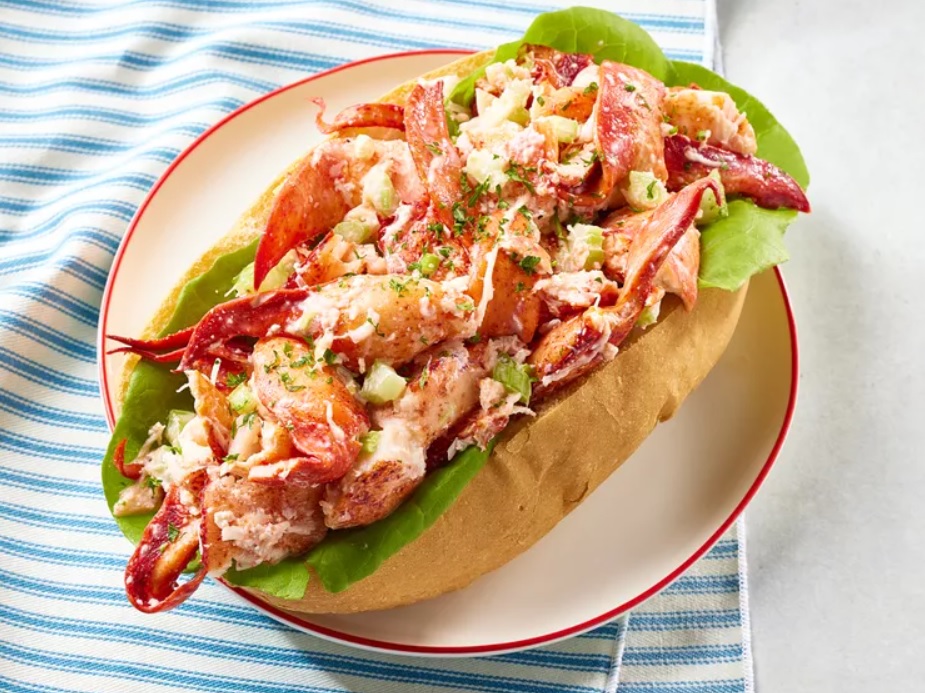 Lobster Roll with Herb Mayo