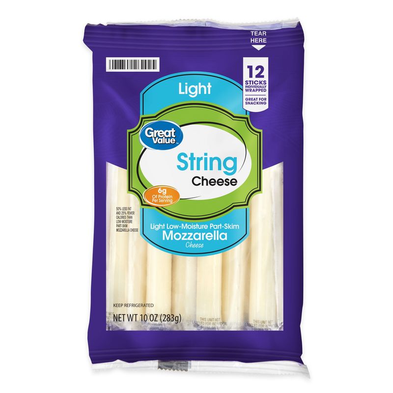 BUY: Great Value Mozzarella String Cheese