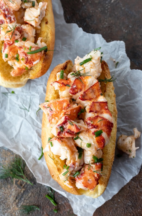 Lobster Roll with Herb Mayo