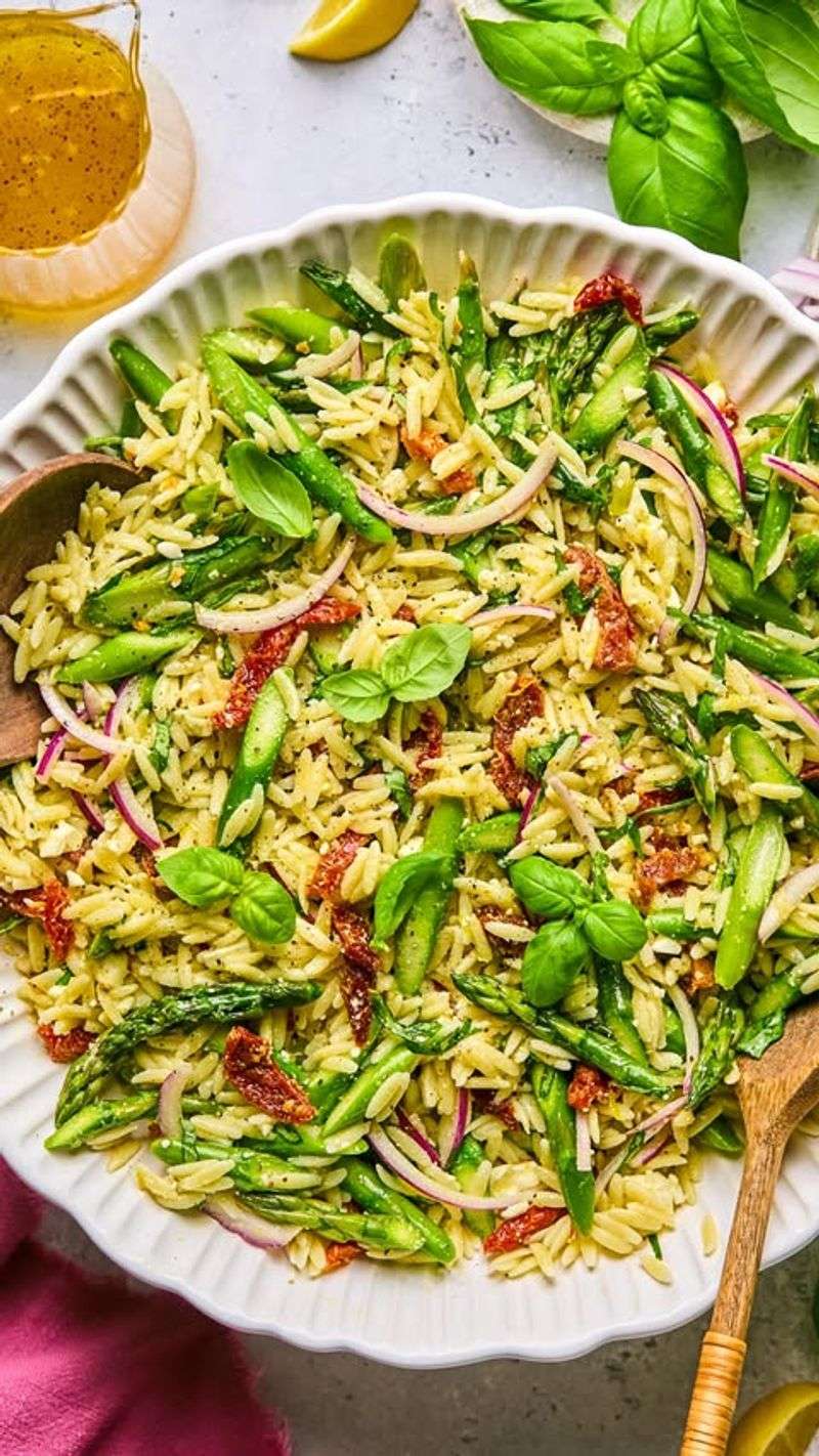 Lemon-Basil Orzo Salad