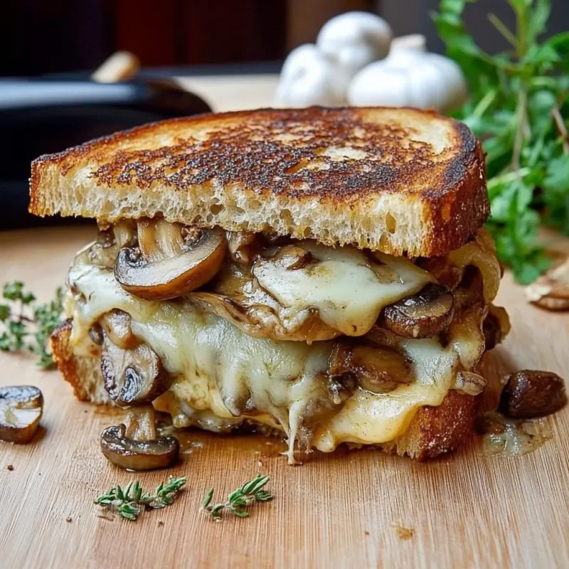 Truffle Mushroom Panini