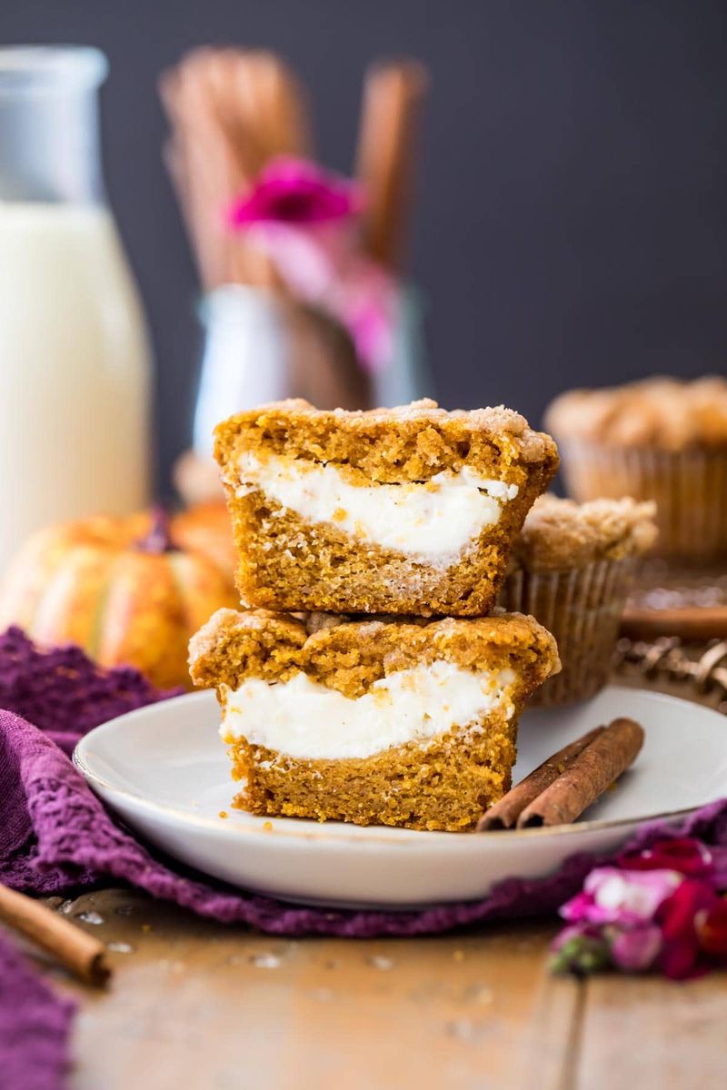 Pumpkin Cream Cheese Muffins