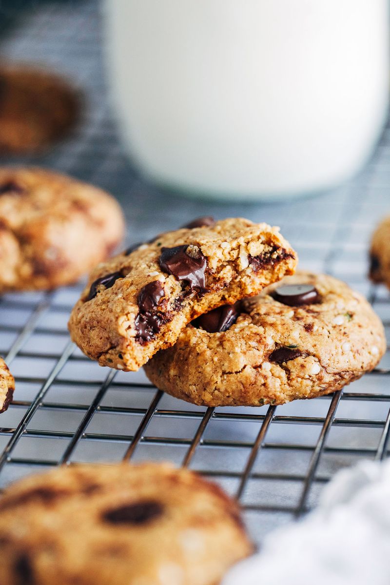 Almond Butter Chocolate Chip Cookies