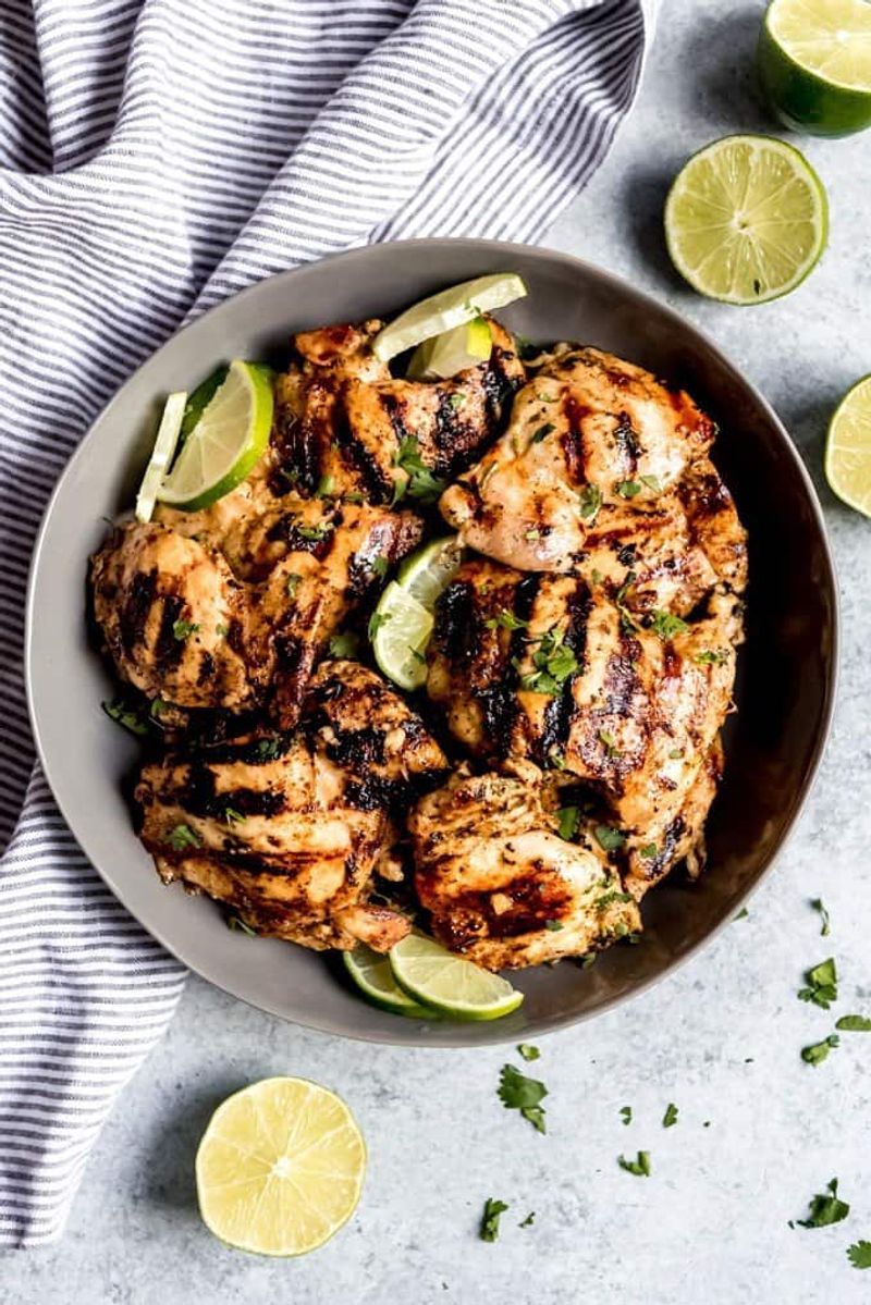 Lime Marinated Grilled Chicken