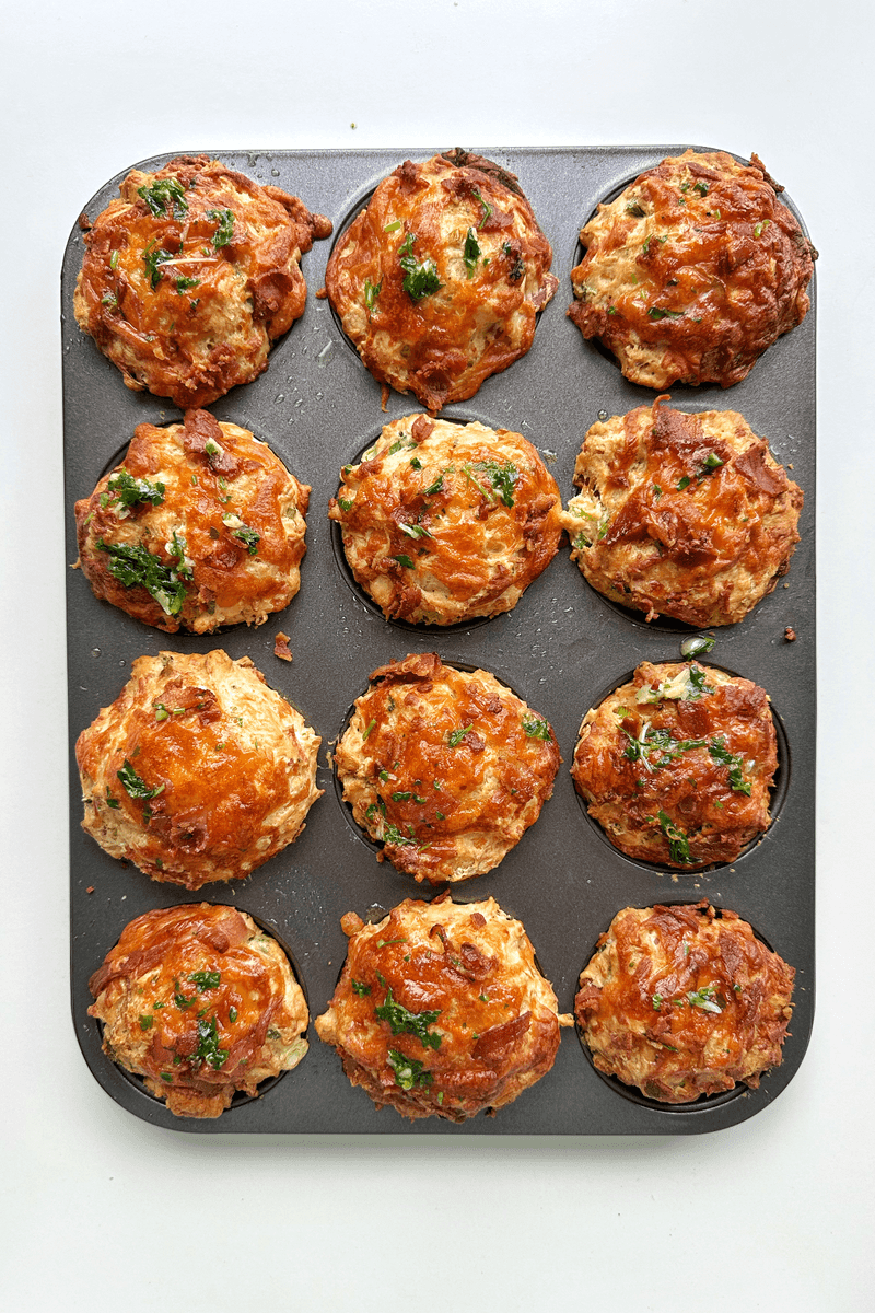 Cheese and Bacon Muffins