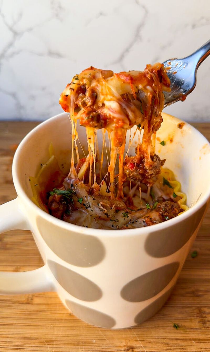 Mug Lasagna