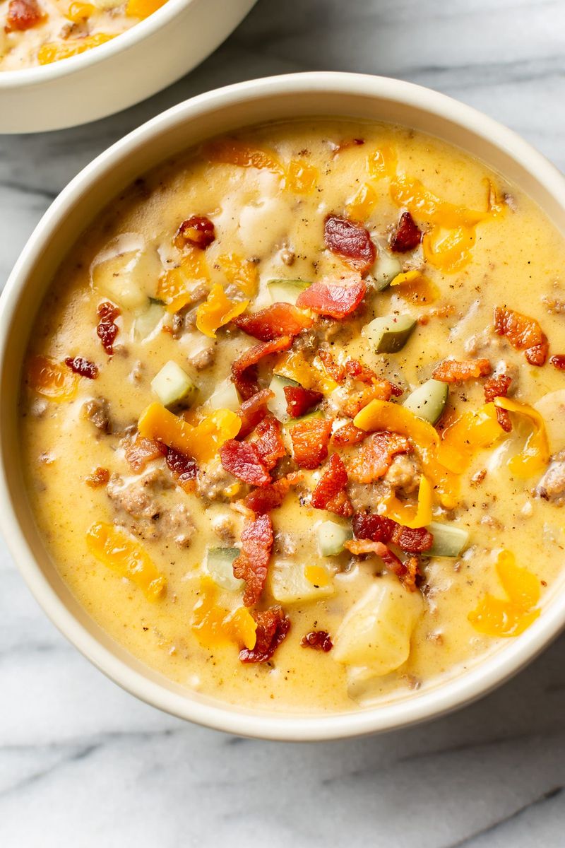Cheeseburger Soup