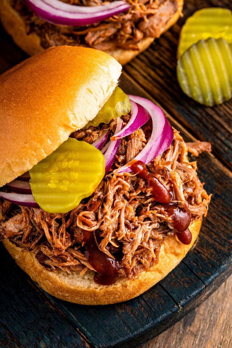 Slow-Cooked Pulled Pork Sandwiches