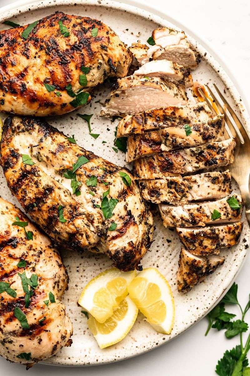 Grilled Lemon Herb Chicken