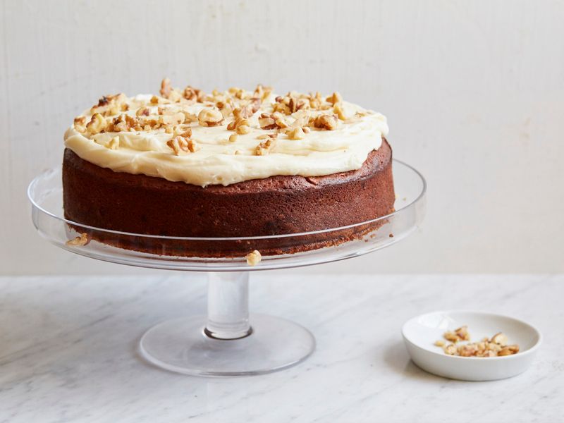 1966 - Banana Cake with Cream Cheese Frosting