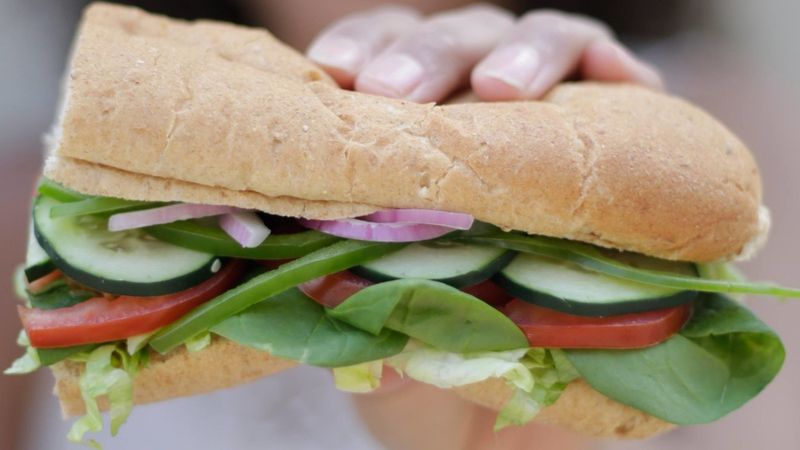 3. Subway Veggie Delight