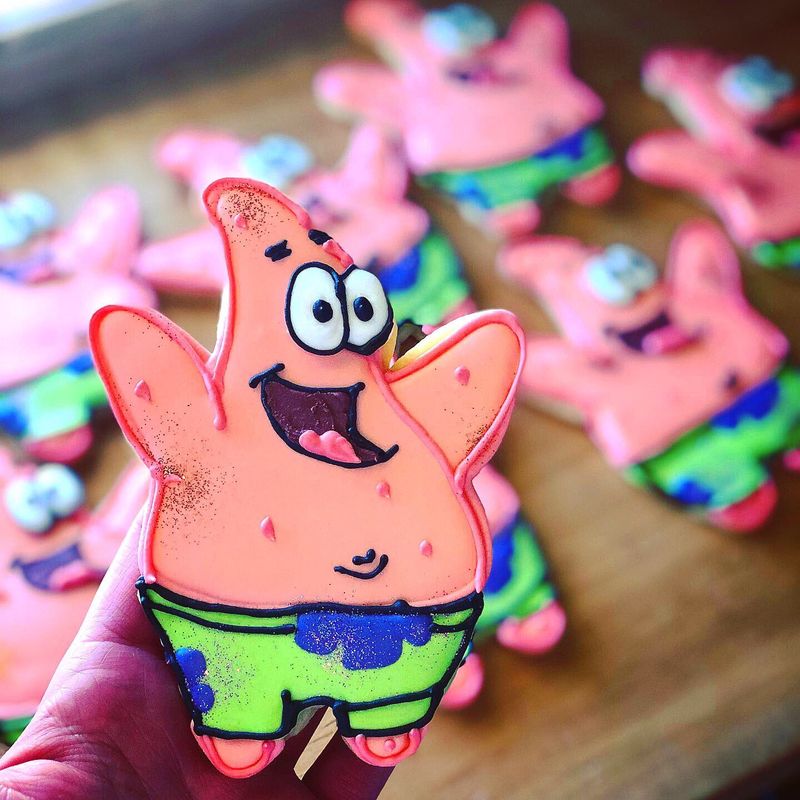 Patrick Star Sugar Cookies